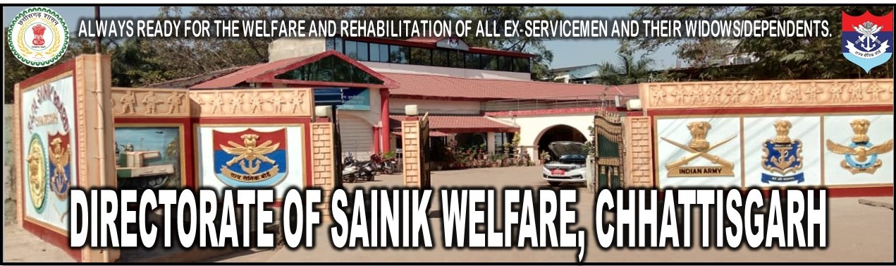 banner of directorate of sainik welfare