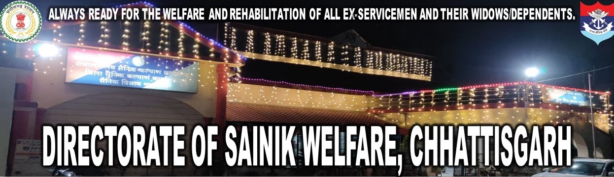 banner of directorate of sainik welfare